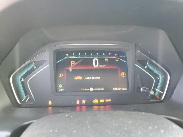 5FNRL6H5XNB015406 - 2022 HONDA ODYSSEY EX BLUE photo 9