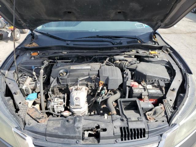 1HGCR2F8XDA040275 - 2013 HONDA ACCORD EXL GRAY photo 11