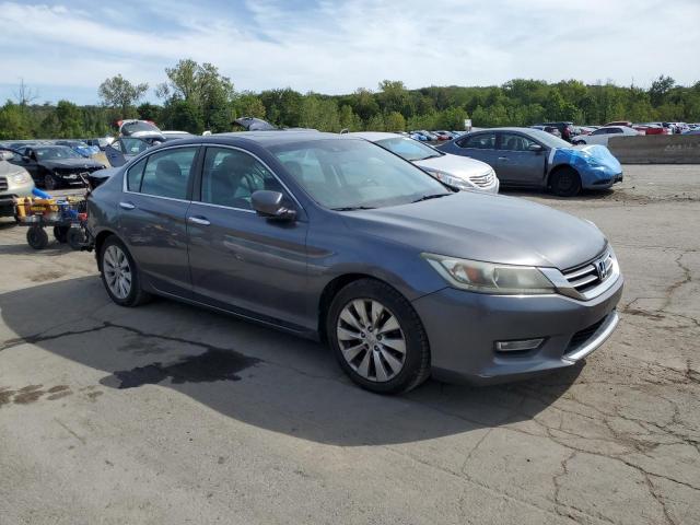 1HGCR2F8XDA040275 - 2013 HONDA ACCORD EXL GRAY photo 4