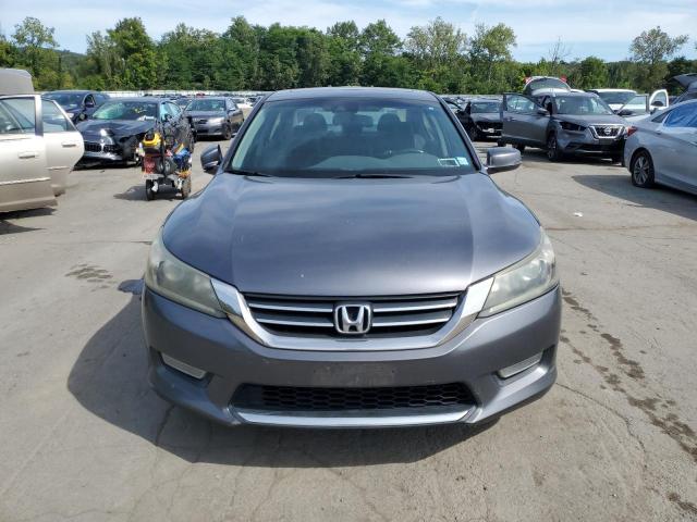1HGCR2F8XDA040275 - 2013 HONDA ACCORD EXL GRAY photo 5