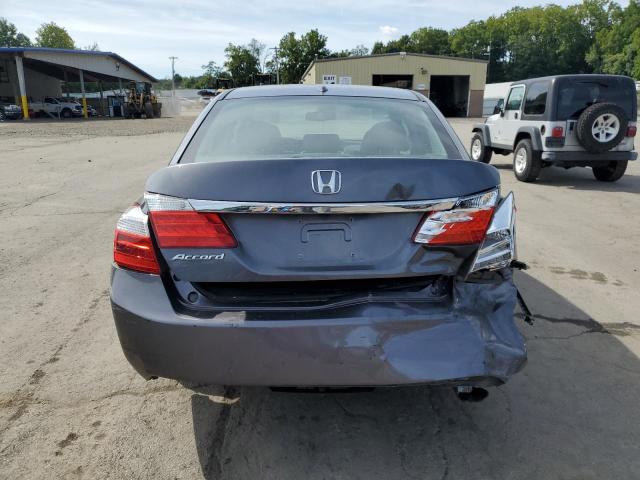 1HGCR2F8XDA040275 - 2013 HONDA ACCORD EXL GRAY photo 6