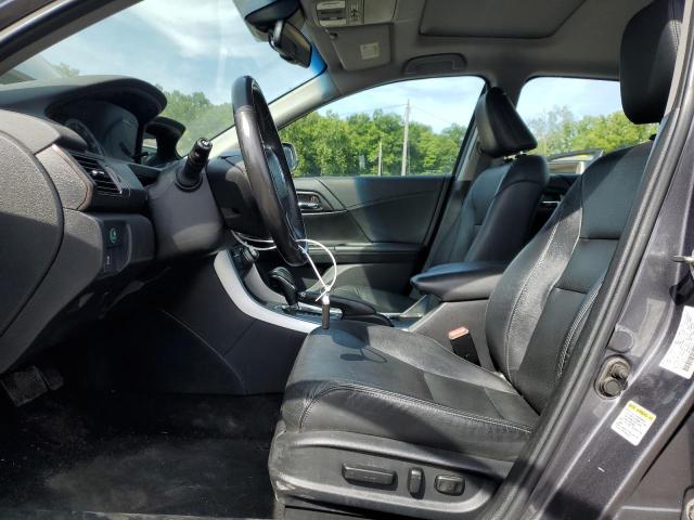 1HGCR2F8XDA040275 - 2013 HONDA ACCORD EXL GRAY photo 7