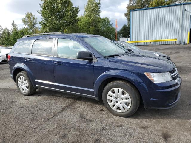 3C4PDCAB0JT428997 - 2018 DODGE JOURNEY SE BLUE photo 4