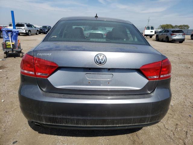 1VWAP7A38CC060920 - 2012 VOLKSWAGEN PASSAT S GRAY photo 6