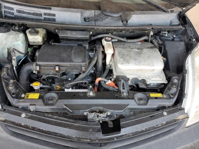 JTDKB20U653111353 - 2005 TOYOTA PRIUS BLACK photo 11