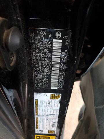 JTDKB20U653111353 - 2005 TOYOTA PRIUS BLACK photo 13