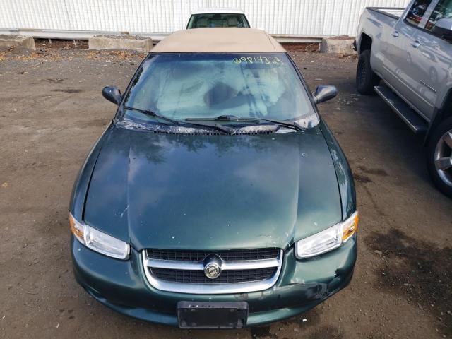 3C3EL55H5VT601783 - 1997 CHRYSLER SEBRING JXI GREEN photo 5