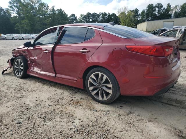 5XXGR4A67FG376023 - 2015 KIA OPTIMA SX წითელი ფოტო 2