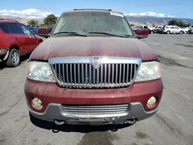 5LMFU27R84LJ16767 - 2004 LINCOLN NAVIGATOR 栗色 照片 5