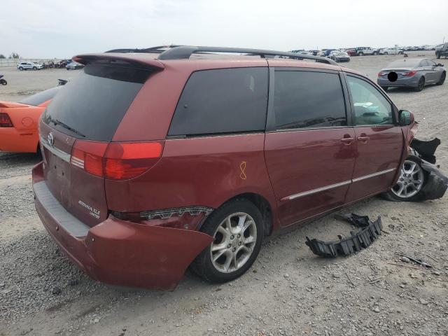 5TDZA22CX5S290906 - 2005 TOYOTA SIENNA XLE MAROON photo 3