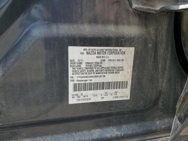 1YVHZ8DH9C5M12118 - 2012 MAZDA 6 I Qara foto 12