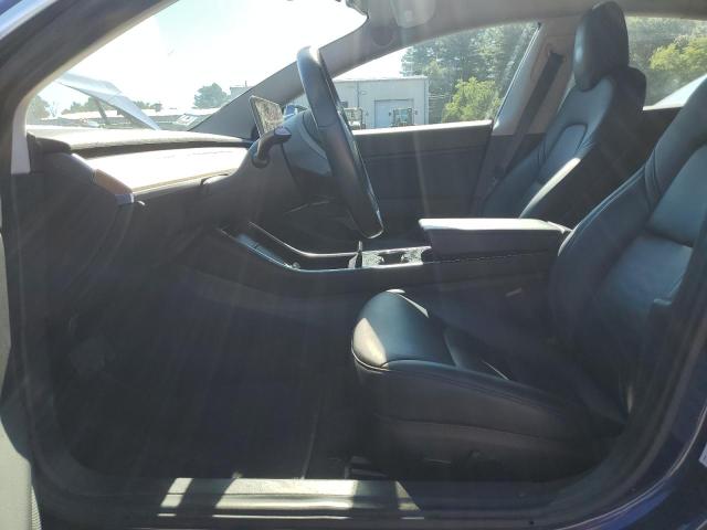 5YJ3E1EBXJF151011 - 2018 TESLA MODEL 3 BLUE photo 7
