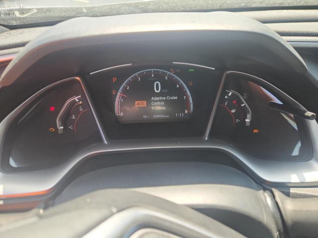 2HGFC2F89KH522202 - 2019 HONDA CIVIC SPORT Сріблястий фото 9