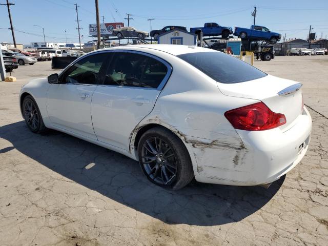 JN1CV6AP6CM930417 - 2012 INFINITI G37 BASE თეთრი ფოტო 2