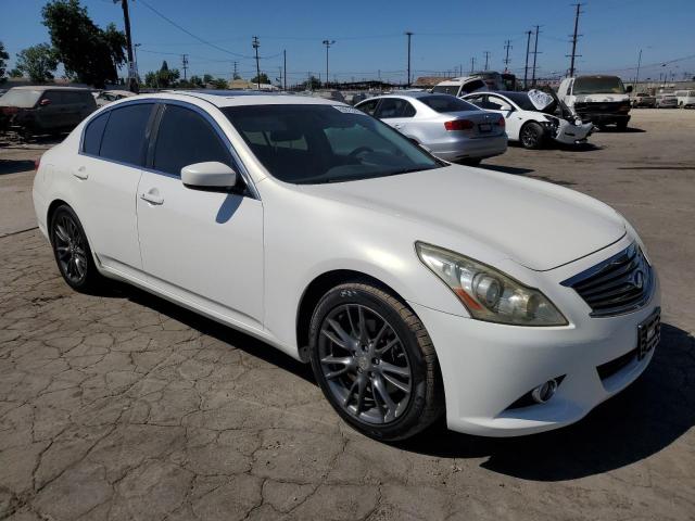JN1CV6AP6CM930417 - 2012 INFINITI G37 BASE თეთრი ფოტო 4