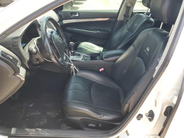 JN1CV6AP6CM930417 - 2012 INFINITI G37 BASE თეთრი ფოტო 7