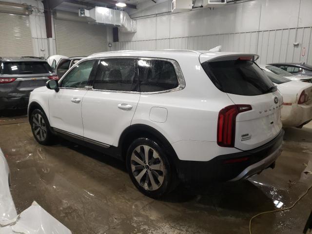 5XYP3DHC1LG084730 - 2020 KIA TELLURIDE EX WHITE photo 2