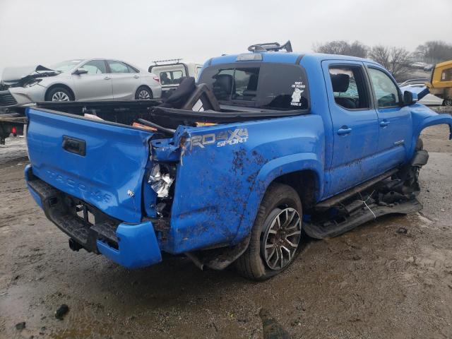 3TMCZ5AN8LM293769 - 2020 TOYOTA TACOMA DOUBLE CAB 蓝色 照片 3