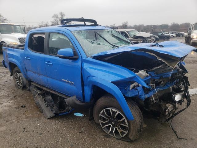3TMCZ5AN8LM293769 - 2020 TOYOTA TACOMA DOUBLE CAB 蓝色 照片 4