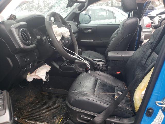 3TMCZ5AN8LM293769 - 2020 TOYOTA TACOMA DOUBLE CAB 蓝色 照片 7