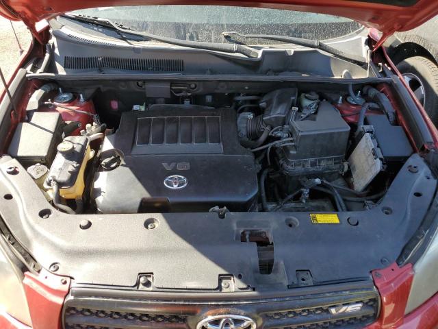 JTMBK32V675014589 - 2007 TOYOTA RAV4 SPORT RED photo 12