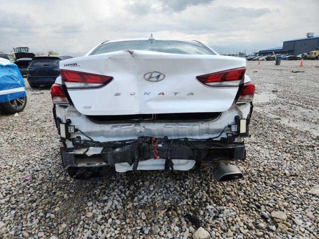 5NPE24AF0KH791016 - 2019 HYUNDAI SONATA SE Weiß Foto 6