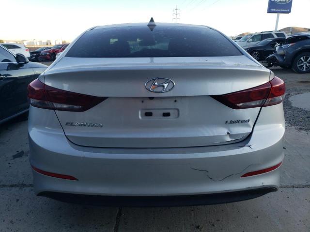 5NPD84LF5HH064423 - 2017 HYUNDAI ELANTRA SE SILVER photo 6