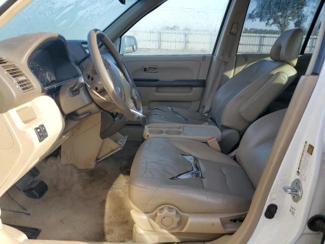 JHLRD78985C012543 - 2005 HONDA CR-V SE WHITE photo 7