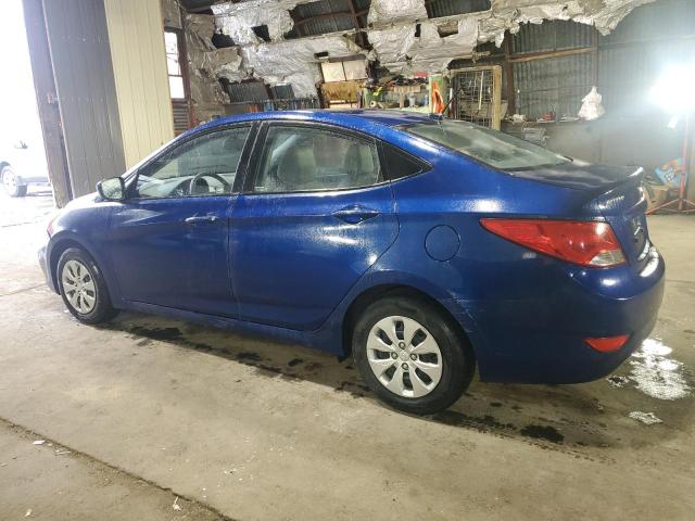 KMHCT4AE1GU971982 - 2016 HYUNDAI ACCENT SE BLUE photo 2