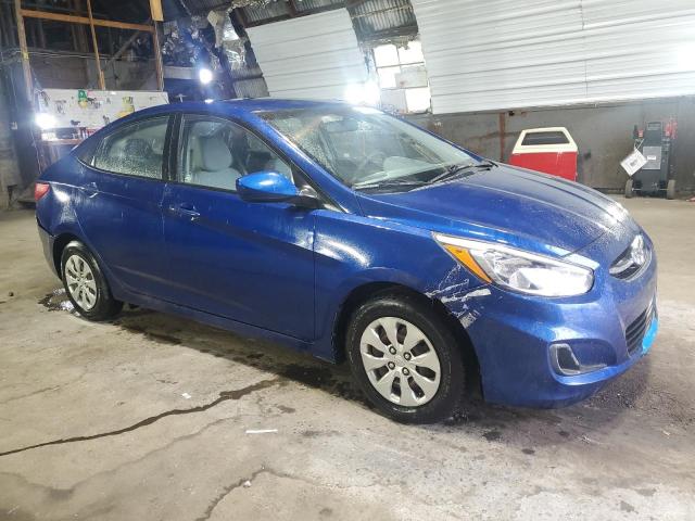 KMHCT4AE1GU971982 - 2016 HYUNDAI ACCENT SE BLUE photo 4