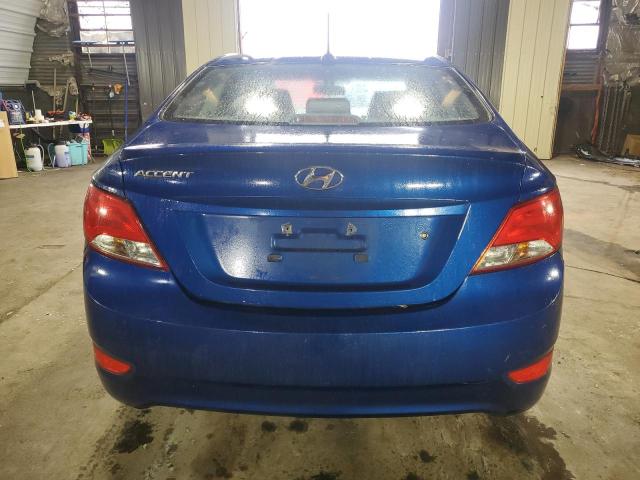 KMHCT4AE1GU971982 - 2016 HYUNDAI ACCENT SE BLUE photo 6