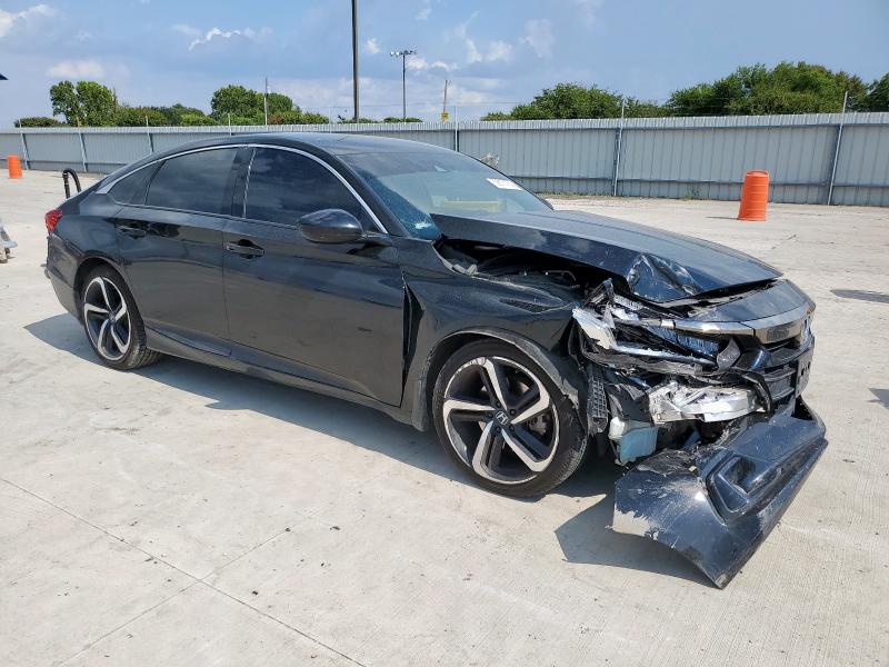 1HGCV1F36MA044124 - 2021 HONDA ACCORD SPORT 黑色 照片 4