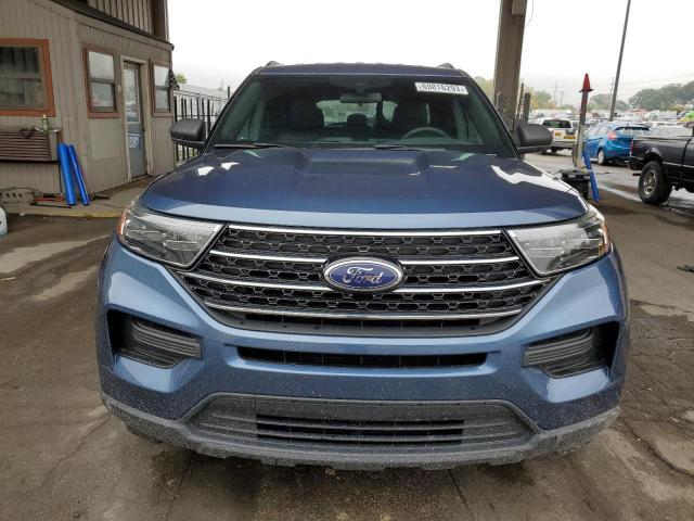 1FMSK8DH5LGB03598 - 2020 FORD EXPLORER XLT BLUE photo 5