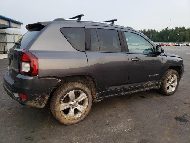 1C4NJDEB4ED897702 - 2014 JEEP COMPASS LATITUDE GRAY photo 3