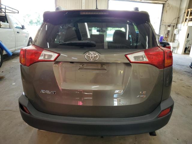 JTMBFREV8FD174514 - 2015 TOYOTA RAV4 LE BROWN photo 6