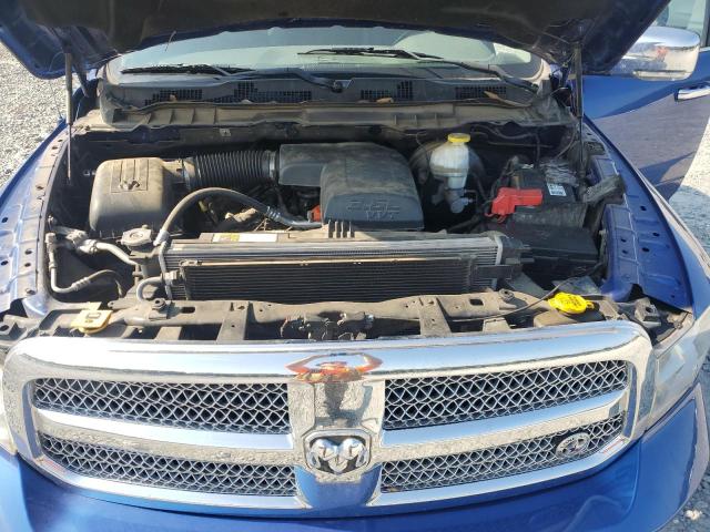 1C6RR6LGXJS285473 - 2018 RAM 1500 SLT BLUE photo 11