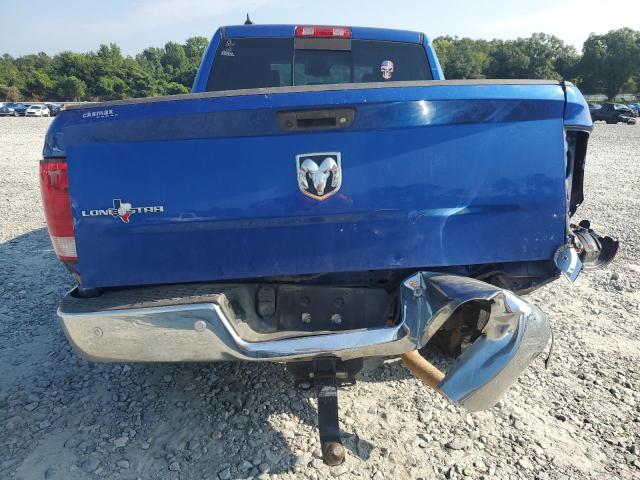 1C6RR6LGXJS285473 - 2018 RAM 1500 SLT BLUE photo 6