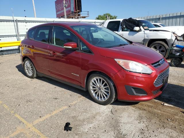 1FADP5AU6GL105703 - 2016 FORD C-MAX SE RED photo 4