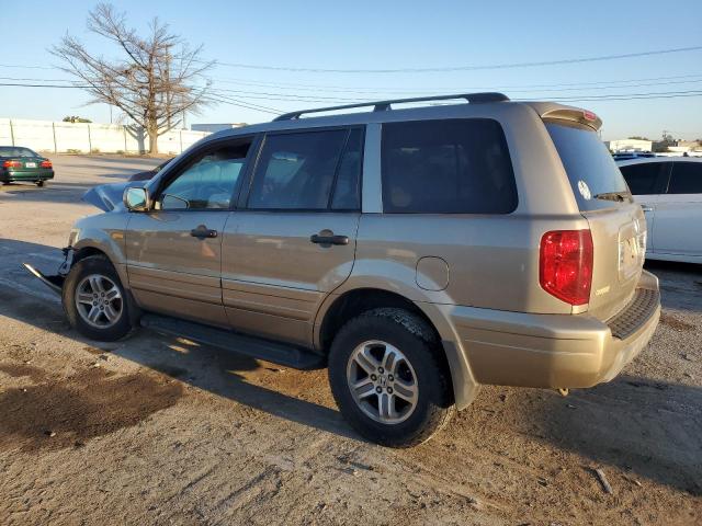 2HKYF18695H517808 - 2005 HONDA PILOT EXL TAN photo 2