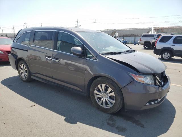 5FNRL5H62GB160588 - 2016 HONDA ODYSSEY EXL GRAY photo 4