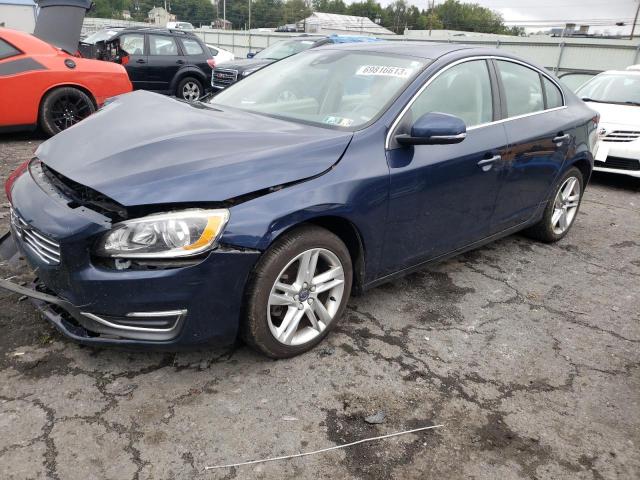 YV126MFKXF1362793 - 2015 VOLVO S60 PREMIER BLUE photo 1