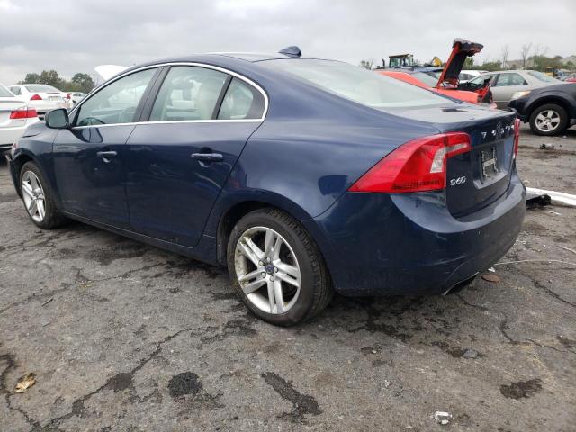 YV126MFKXF1362793 - 2015 VOLVO S60 PREMIER BLUE photo 2