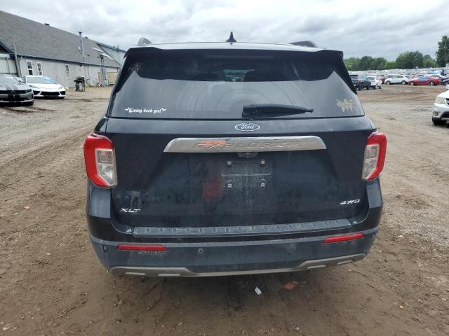 1FMSK8DH2MGA36220 - 2021 FORD EXPLORER XLT Schwarz Foto 6