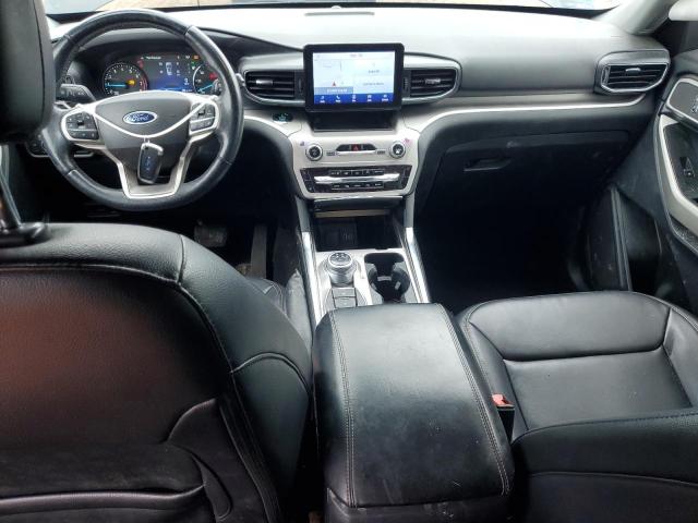 1FMSK8DH2MGA36220 - 2021 FORD EXPLORER XLT Schwarz Foto 8