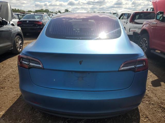 5YJ3E1EA6JF004949 - 2018 TESLA MODEL 3 Azul foto 6