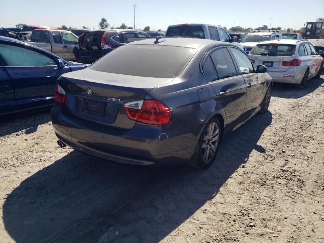 WBAVA37507NL12674 - 2007 BMW 328 I GRAY photo 3