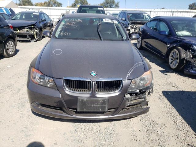 WBAVA37507NL12674 - 2007 BMW 328 I GRAY photo 5