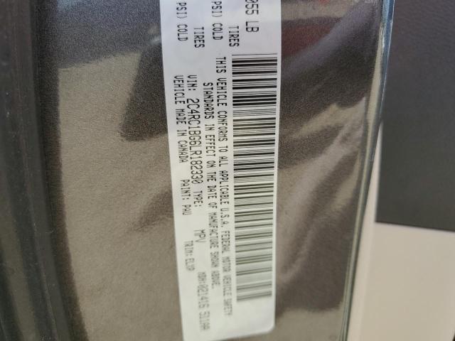 2C4RC1BG6LR182330 - 2020 CHRYSLER PACIFICA TOURING L CHARCOAL photo 13