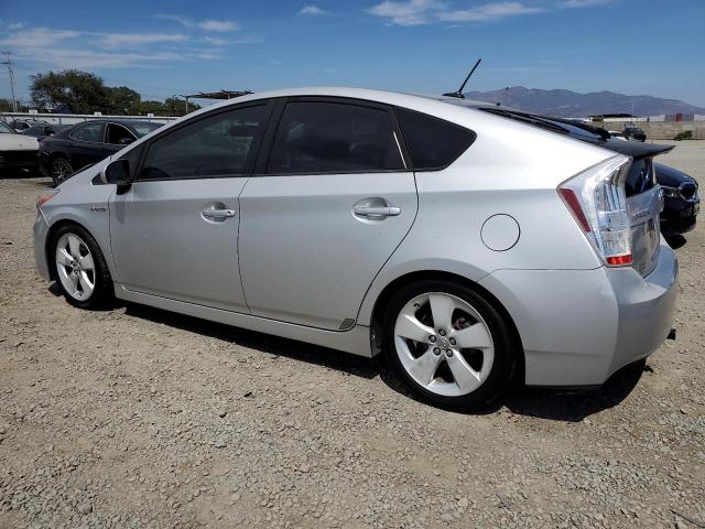 JTDKN3DU4A0170131 - 2010 TOYOTA PRIUS ვერცხლისფერი ფოტო 2