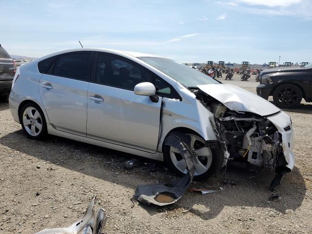 JTDKN3DU4A0170131 - 2010 TOYOTA PRIUS ვერცხლისფერი ფოტო 4